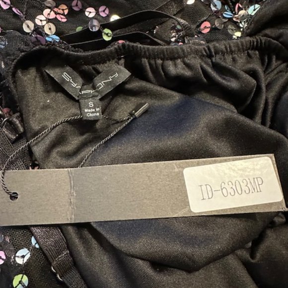 Sequin Cocktail Mini Dress - Picture 12 of 13